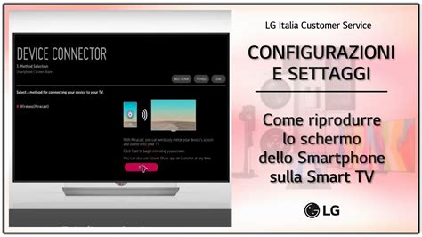 Come collegare il telefono alla TV LG .